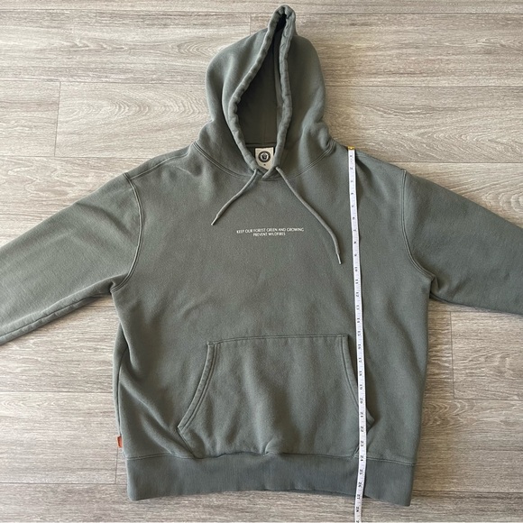 Element Smokey the Bear pullover green hoodie - XL - Picture 6 of 10